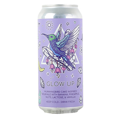 Hidden Springs Glow Up Sour Ale by Hidden Springs Ale Works, beer label