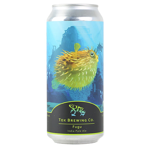 Tox Fugu IPA by Tox Brewing Company, beer label