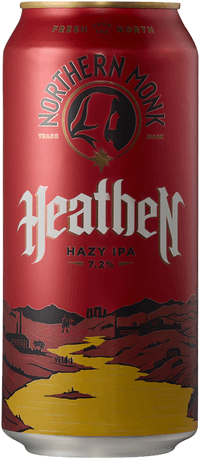 Northern Monk Heathen by Northern Monk Brew Co, beer label