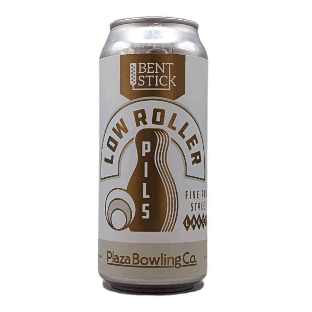Low Roller Pilsner by Bent Stick Brewing Co., beer label