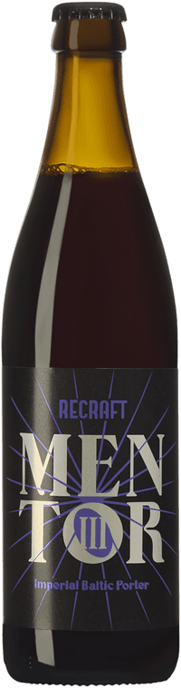Mentor III Imperial Baltic Porter by Recraft, beer label