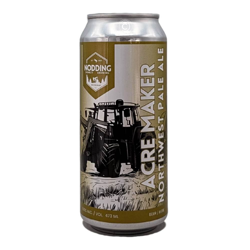 Acre Maker Pale Ale by Nodding Donkey Brewing, beer label