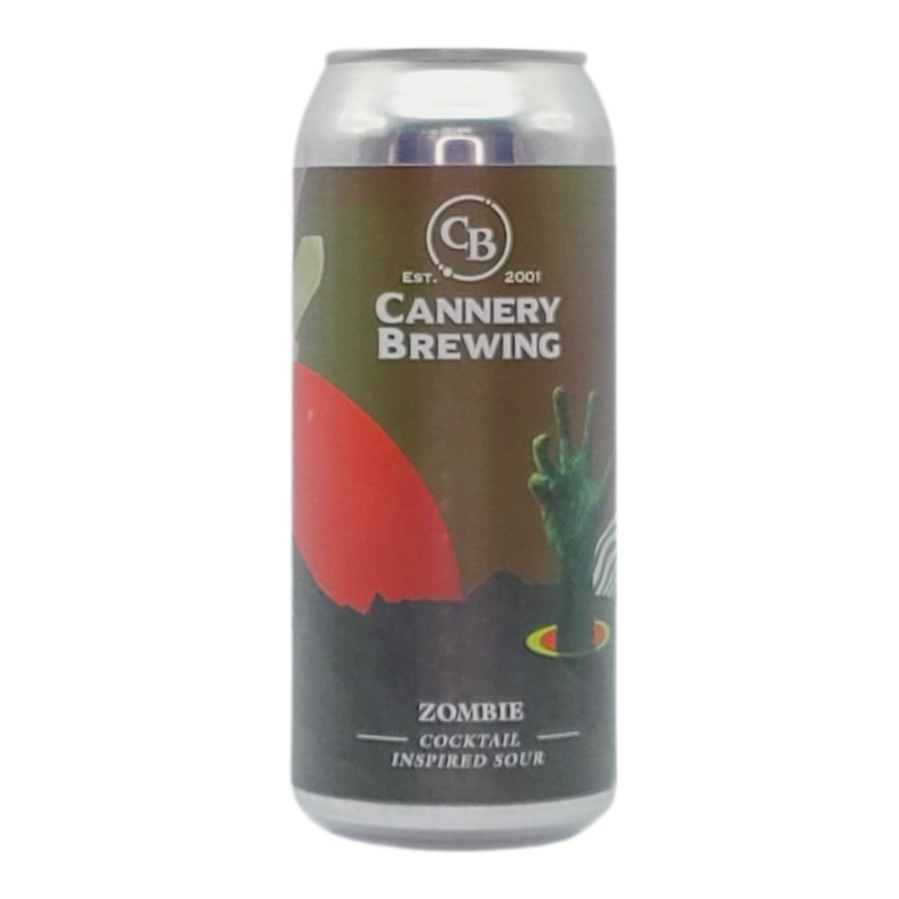Zombie Cocktail Sour by Cannery Brewing, beer label