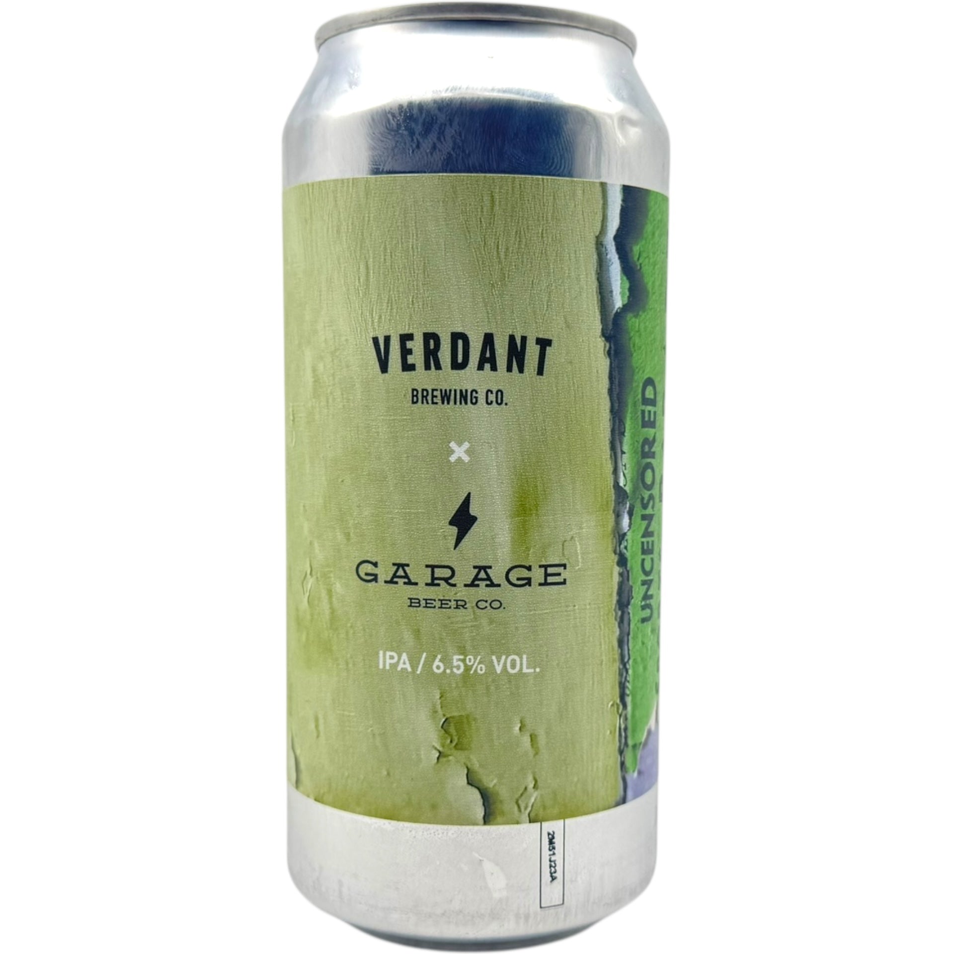 Verdant Uncensored Sports Parade by Verdant Brewing Co, beer label