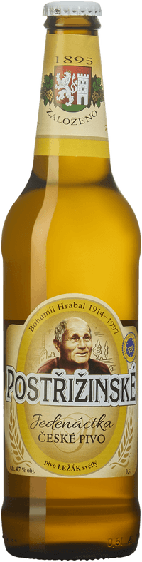 Jedenactka by Pivovar Nymburk, beer label