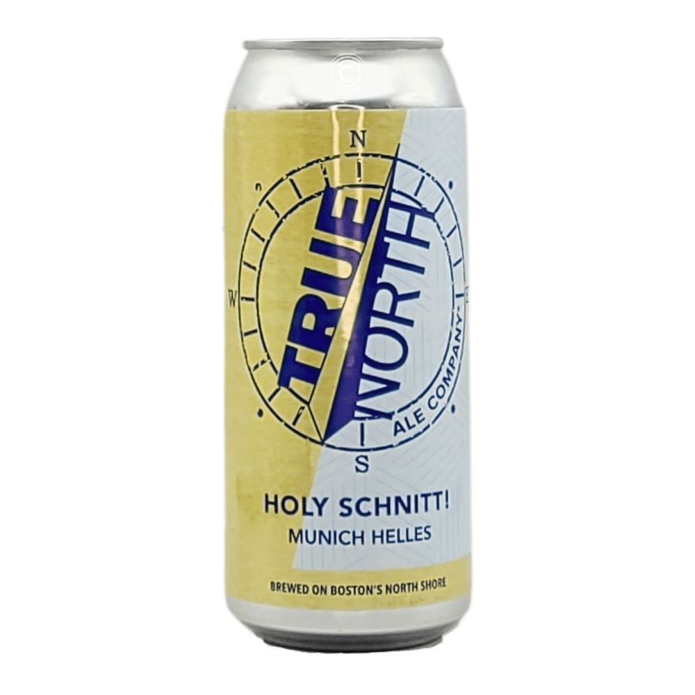 Holy Schnitt! Munich Helles Lager by True North Ale Company, beer label