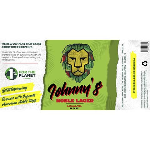Prision Pals Johnny's Noble Lager by Prision Pals Brewing Co., beer label