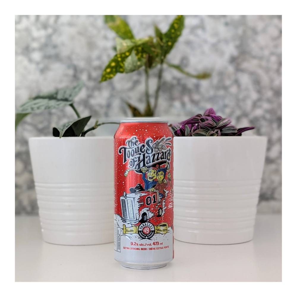 Parallel 49 Brewing The Toques of Hazzard Double White IPA by Parelle 49 Brewing, beer label