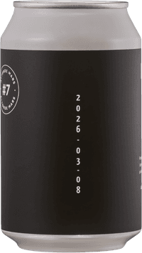 Den lilla svarta by Bearded Rabbit Brewery, beer label