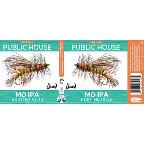 Public House MO IPA by Public House Brewing Co, beer label