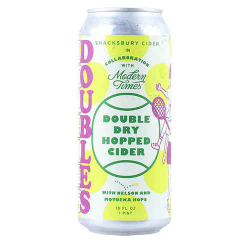 Shacksbury/Modern Times Doubles Cider by Shacksbury Cider, beer label