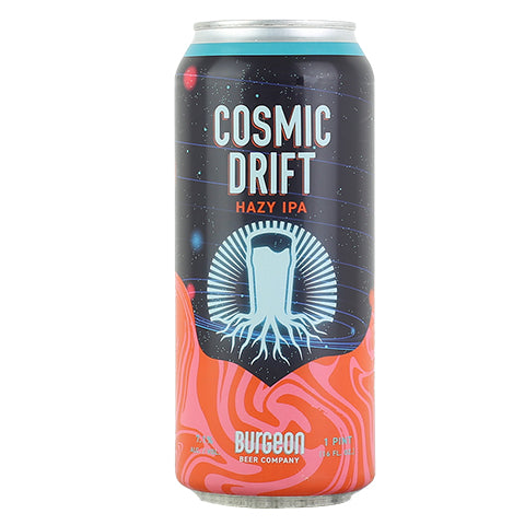 Burgeon Cosmic Drift Hazy IPA by Burgeon Beer Company, beer label
