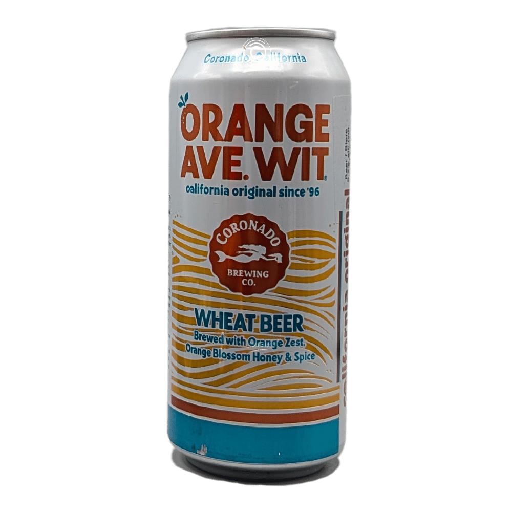 Co. Orange Ave. Witbier by Coronado Brewing Co, beer label