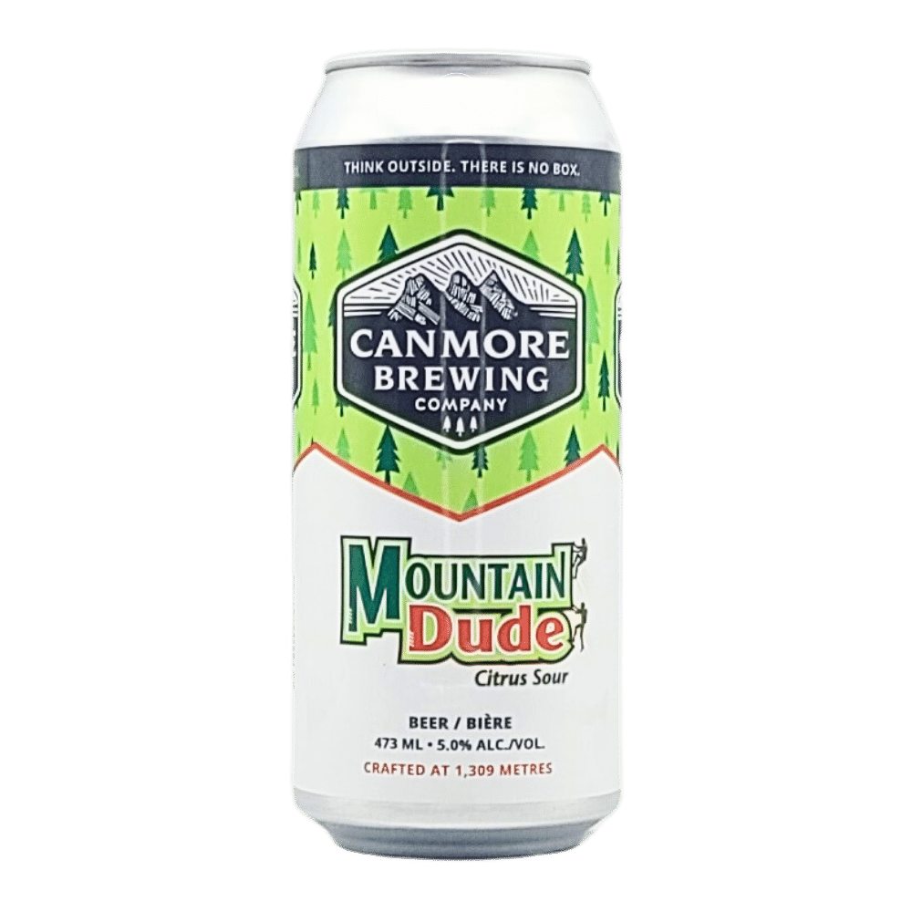 Mountain Dude Sour by Canmore Brewing Company, beer label