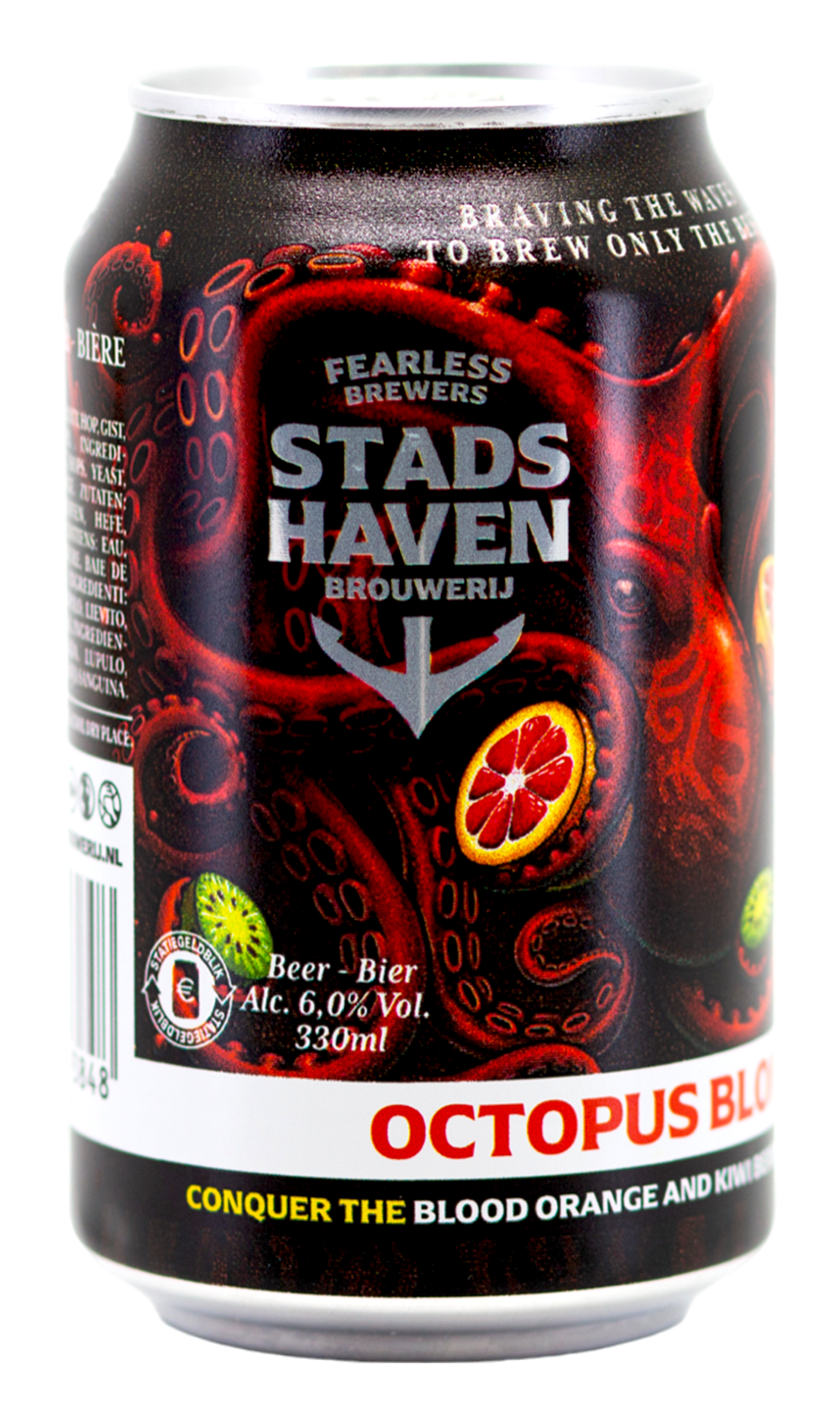 Stadshaven Brouwerij Octopus Blond by Stadshaven Brouwerij, beer label