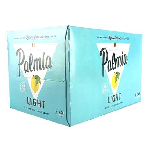 Palmia Light Lager by Palmia, beer label