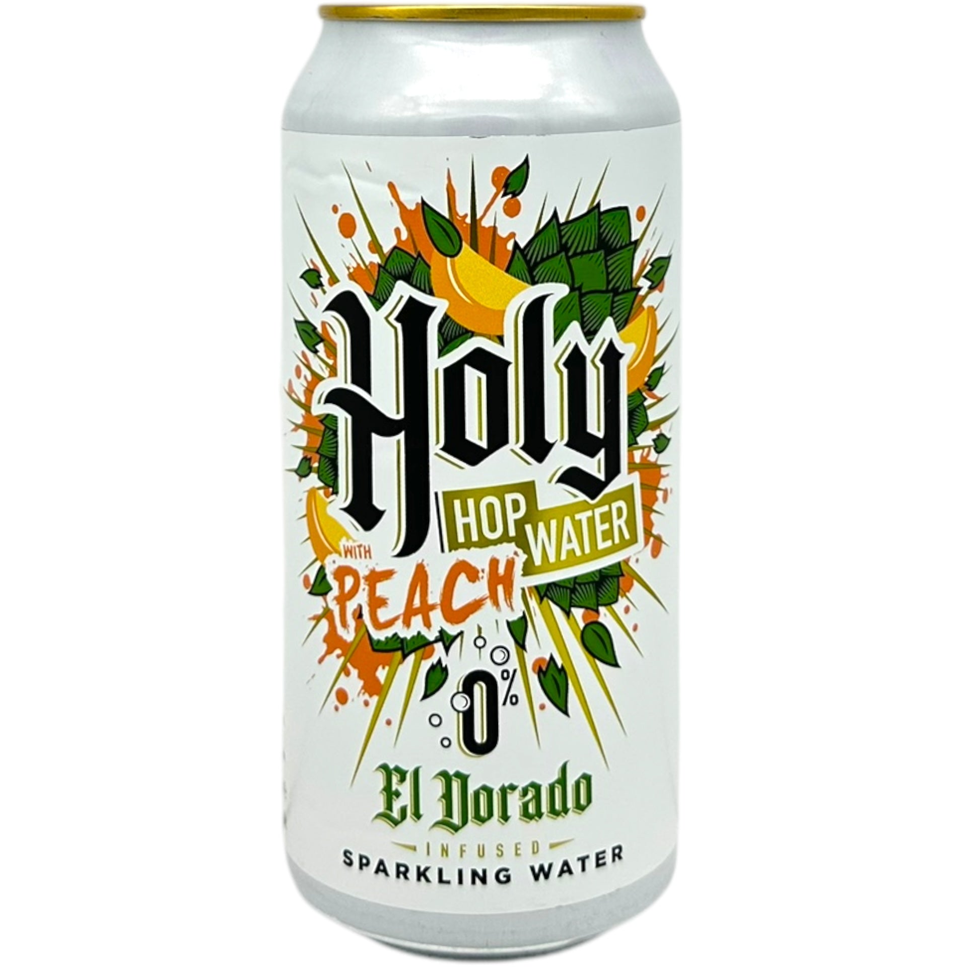 Northern Monk Holy Hop Water Peach by Track Brewing Co., beer label