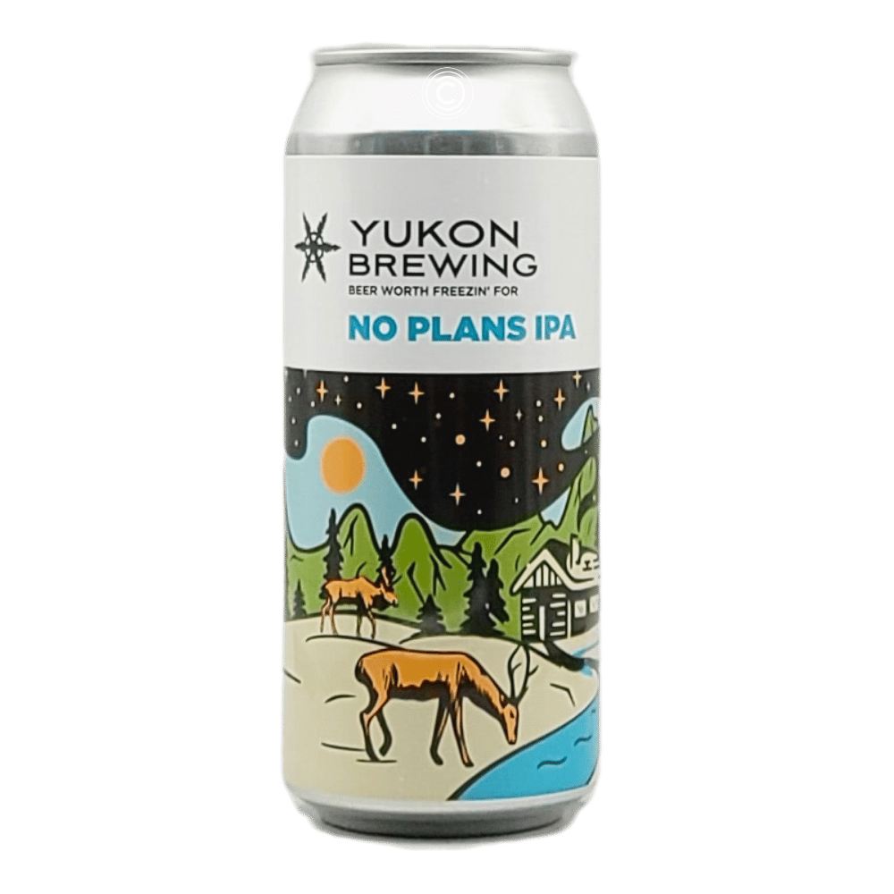 No Plans IPA by Yukon Brewing, beer label