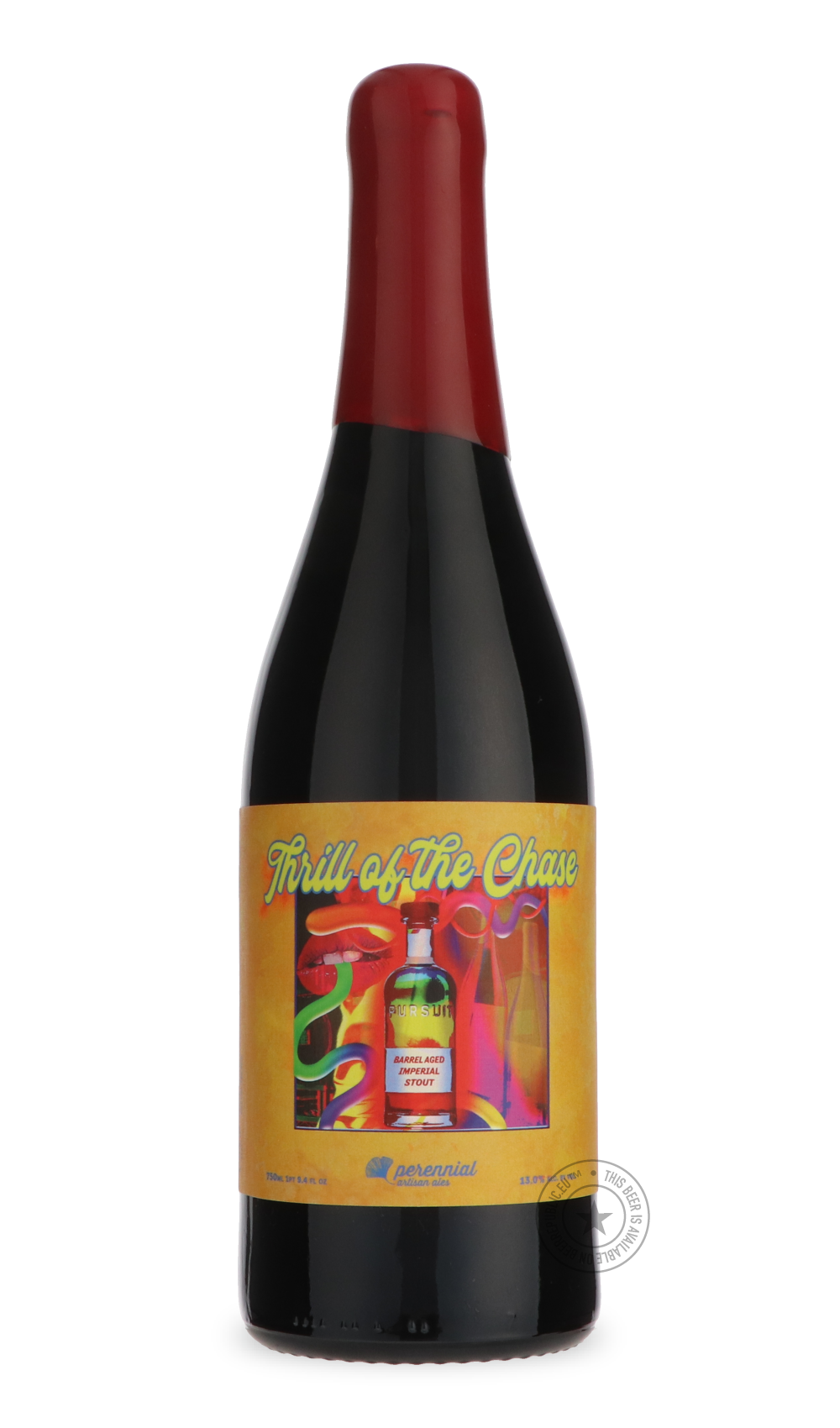 Thrill of the Chase by Perennial, beer label
