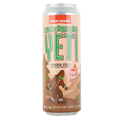 Great Divide Gingerbread Yeti Imperial Stout by Great Divide Brewing Co, beer label