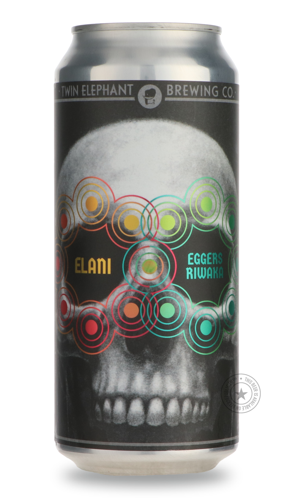 Nosh: Eggers Riwaka & Alora by Twin Elephant Brewing Company, beer label