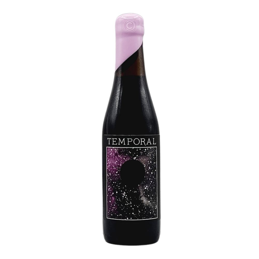 Converging Fractals Barrel-Aged Belgian Quadrupel by Temporal Artisan Ales, beer label