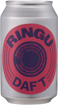 Daft by Ringu Brewing, beer label