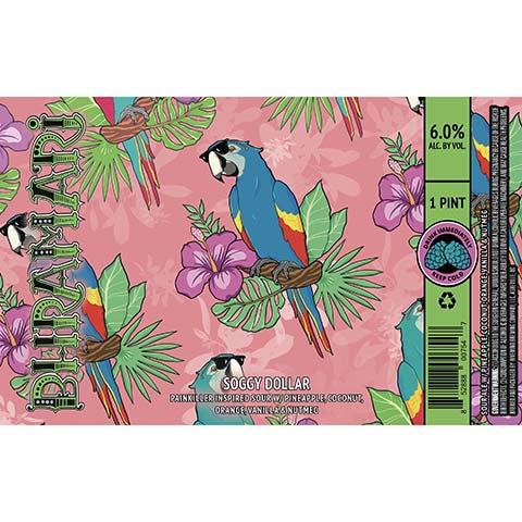 Hivemind Bhramari Soggy Dollar Sour Ale by Hivemind Brewing, beer label
