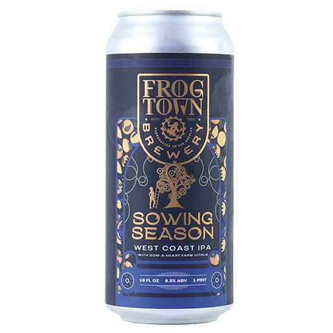Frogtown Sowing Season IPA by Frogtown Brewery, beer label