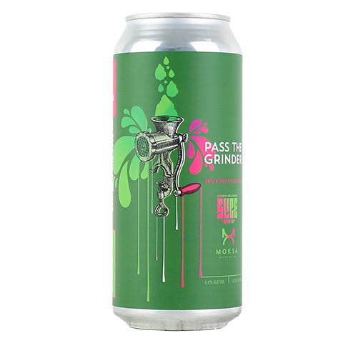 Moksa Pass The Grinder IPA by Moksa Brewing Co, beer label