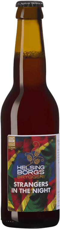 Strangers in the night by Helsingborgs Bryggeri, beer label