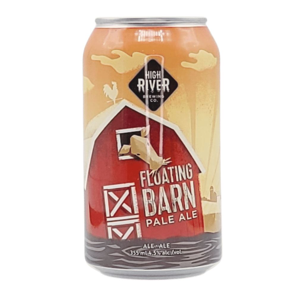 Floating Barn Pale Ale by High River Brewing Company, beer label