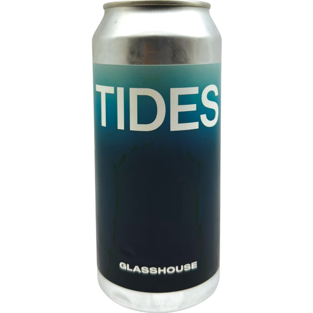 GlassHouse Tides by Glasshouse Beer Co, beer label