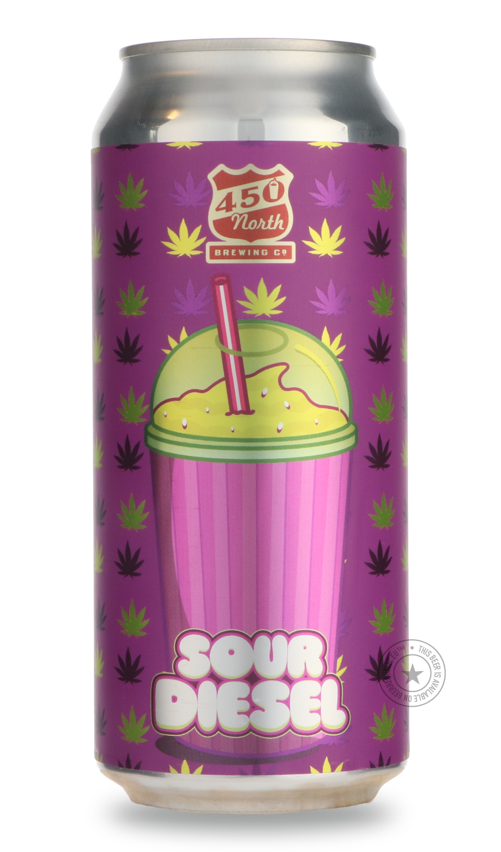 SLUSHY XL Sour Diesel by 450 North Brewing Company, beer label