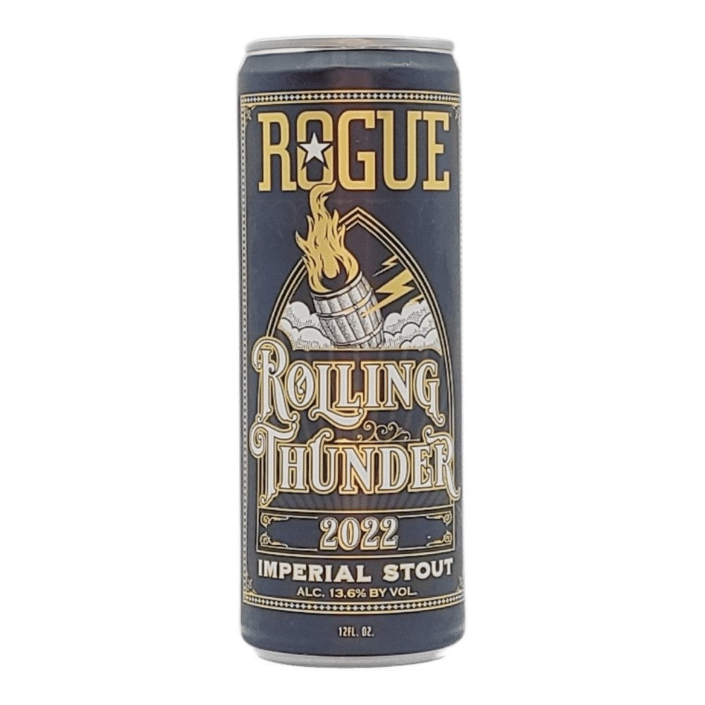 Rolling Thunder 2022 Imperial Stout by Rogue, beer label