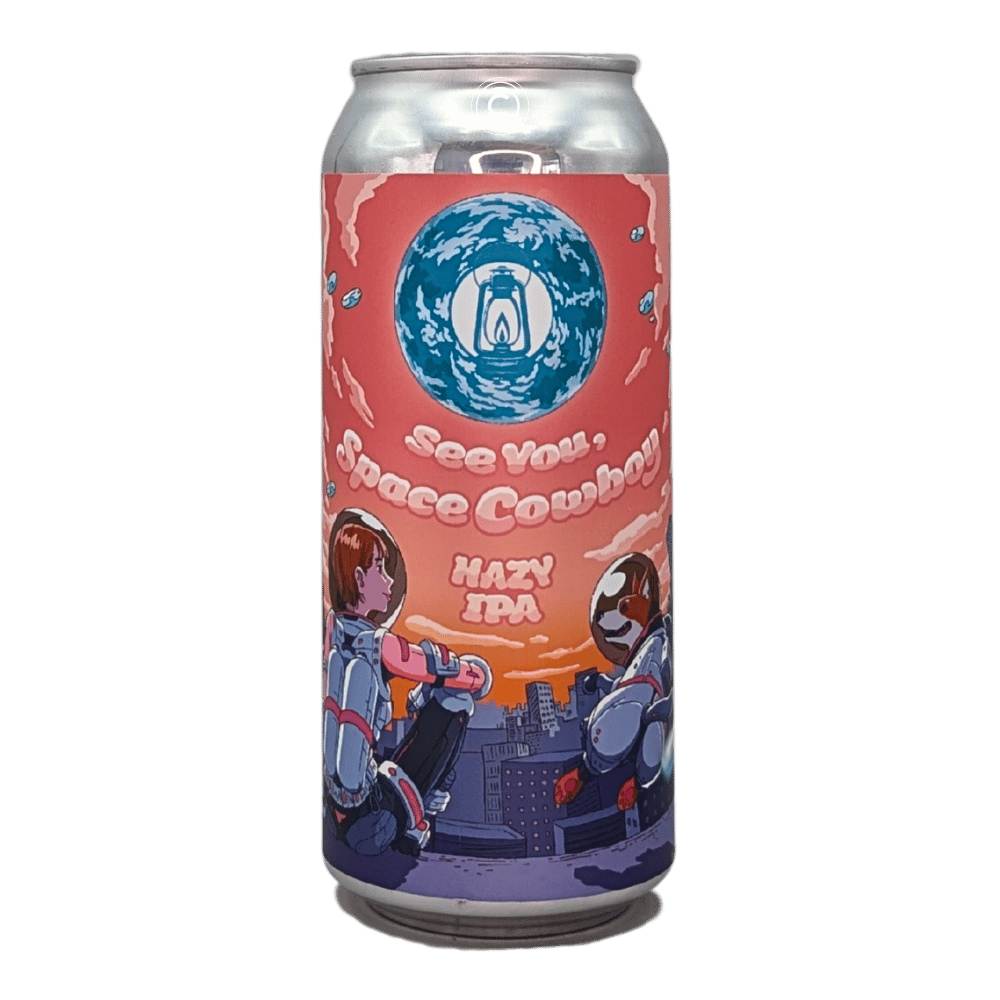 See You, Space Cowboy Hazy IPA by Backcountry Brewing, beer label