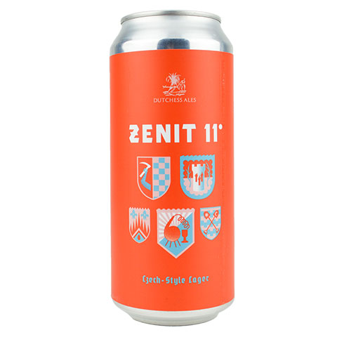 Dutchess Zenit 11 Degrees Lager by Dutchess Ales, beer label