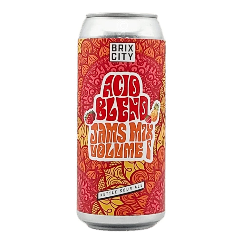 Acid Blend: Jams Mix Vol. 1 by Brix City Brewing, beer label