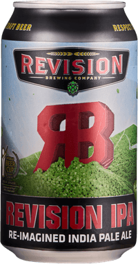 Revision by Revision Brewing Company, beer label