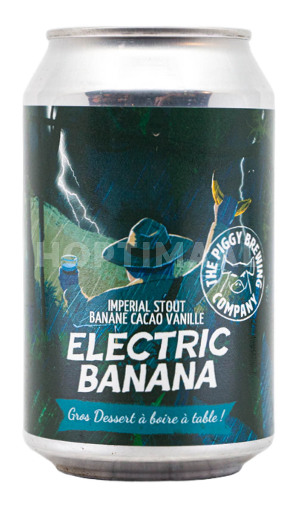 The Piggy Electric Banana by The Piggy Brewing Company, beer label