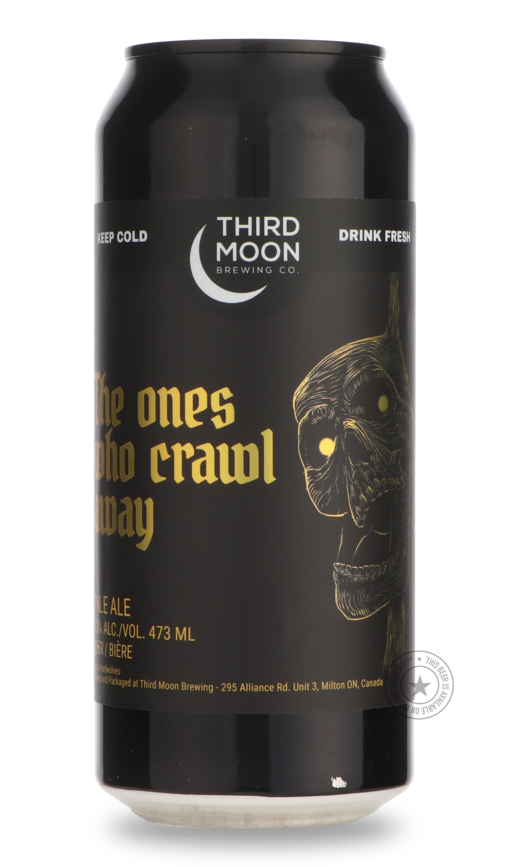The Ones Who Crawl Away (2026) by Third Moon, beer label