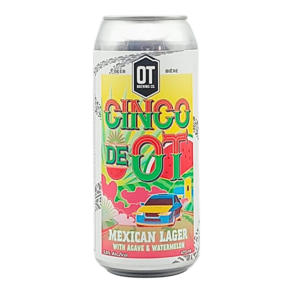 O.T. Brewing Company Cinco de OT Fruit Beer by O.T Brewing Company, beer label