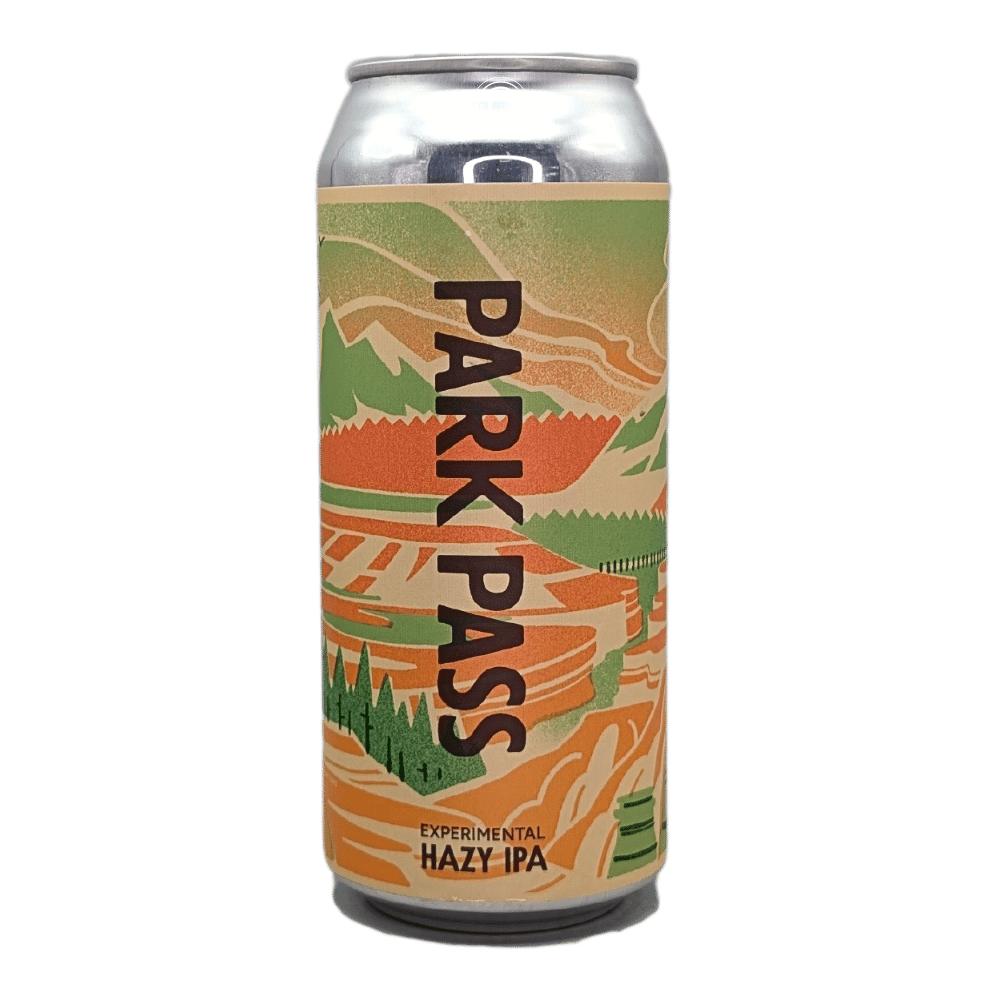 Park Pass 003 Hazy IPA by Born Brewing Co., beer label