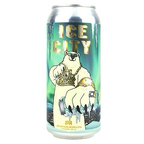 Hella Coastal Ice City IPA by Hella Coastal Brewing, beer label