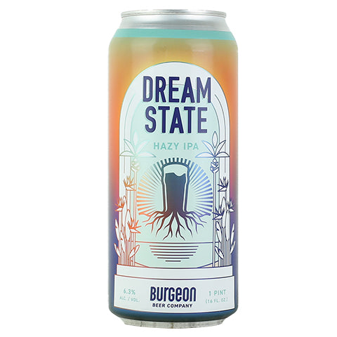 Burgeon Dream State Hazy DIPA by Burgeon Beer Company, beer label