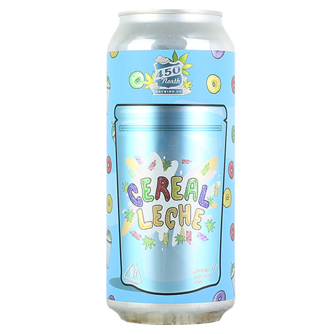 450 North Cereal Leche Slushy XL Smoothie-Style Sour by 450 North Brewing Company, beer label