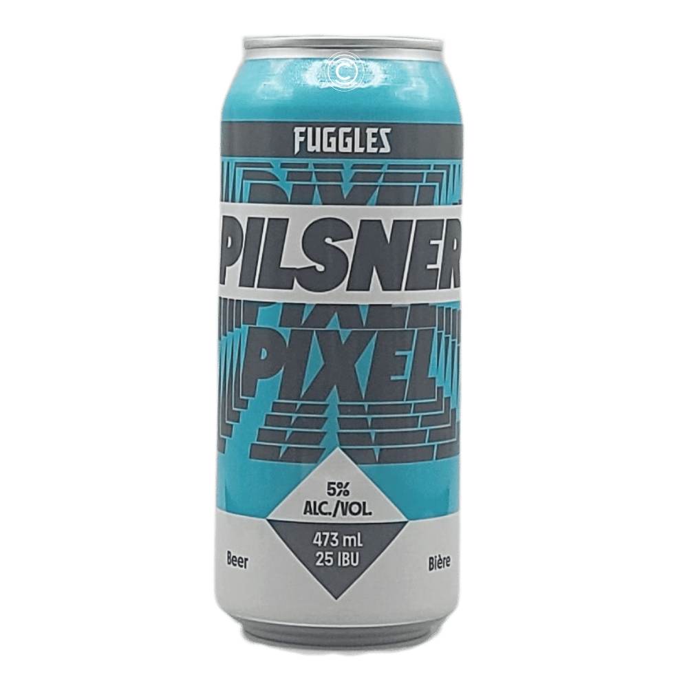 Pixel Pilsner by Fuggles Beer Co., beer label