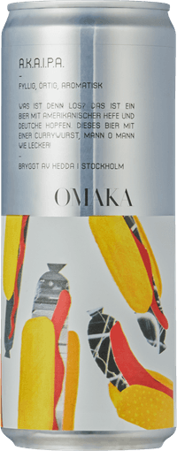 Omaka Akaipa by Omaka, beer label