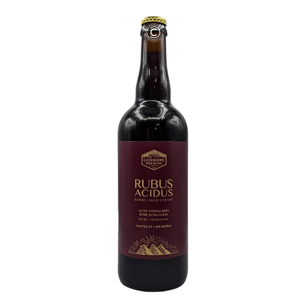 Rubis Acidus Sour by Canmore Brewing Company, beer label