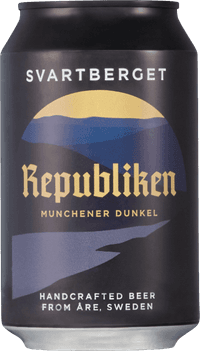 Republiken Svartbergets Fjällbryggeri by Svartbergets Fjällbryggeri, beer label